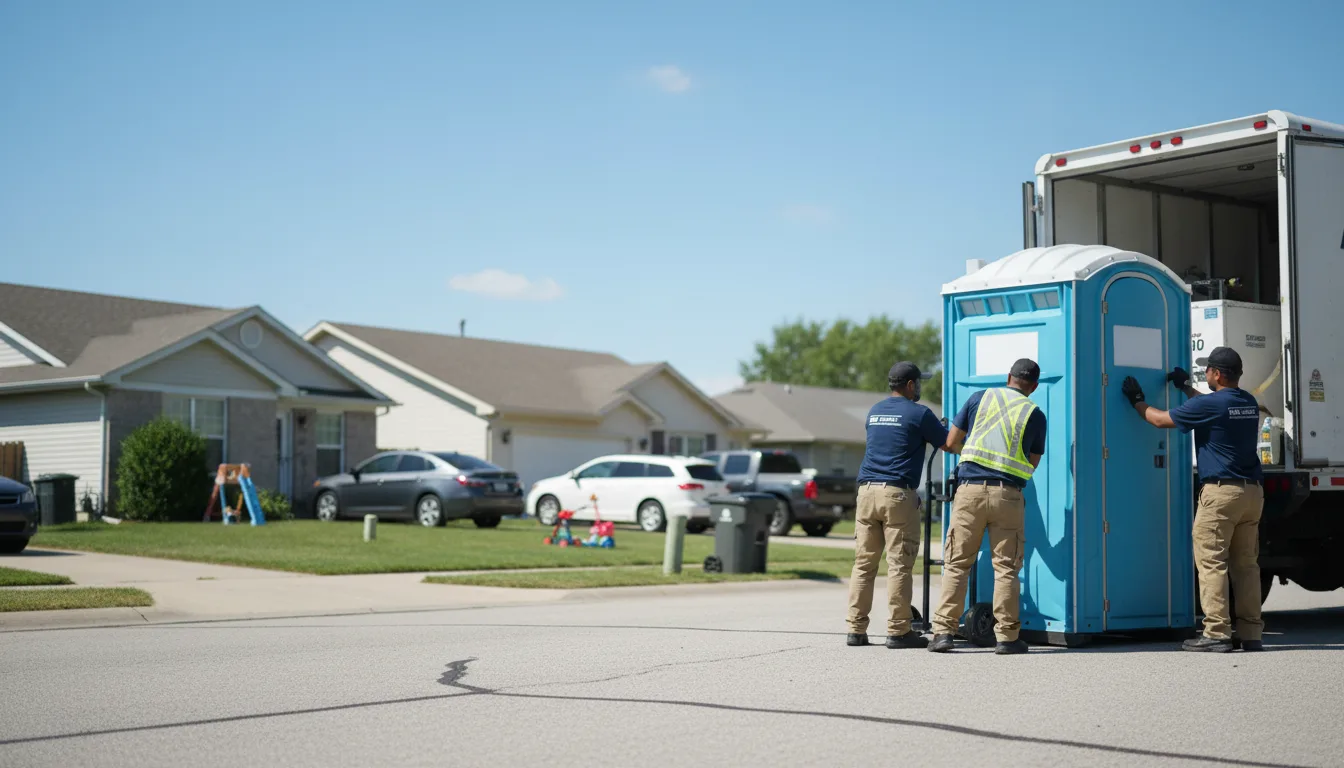 Standard Porta Potty Rentals in Round Mountain, TX near me